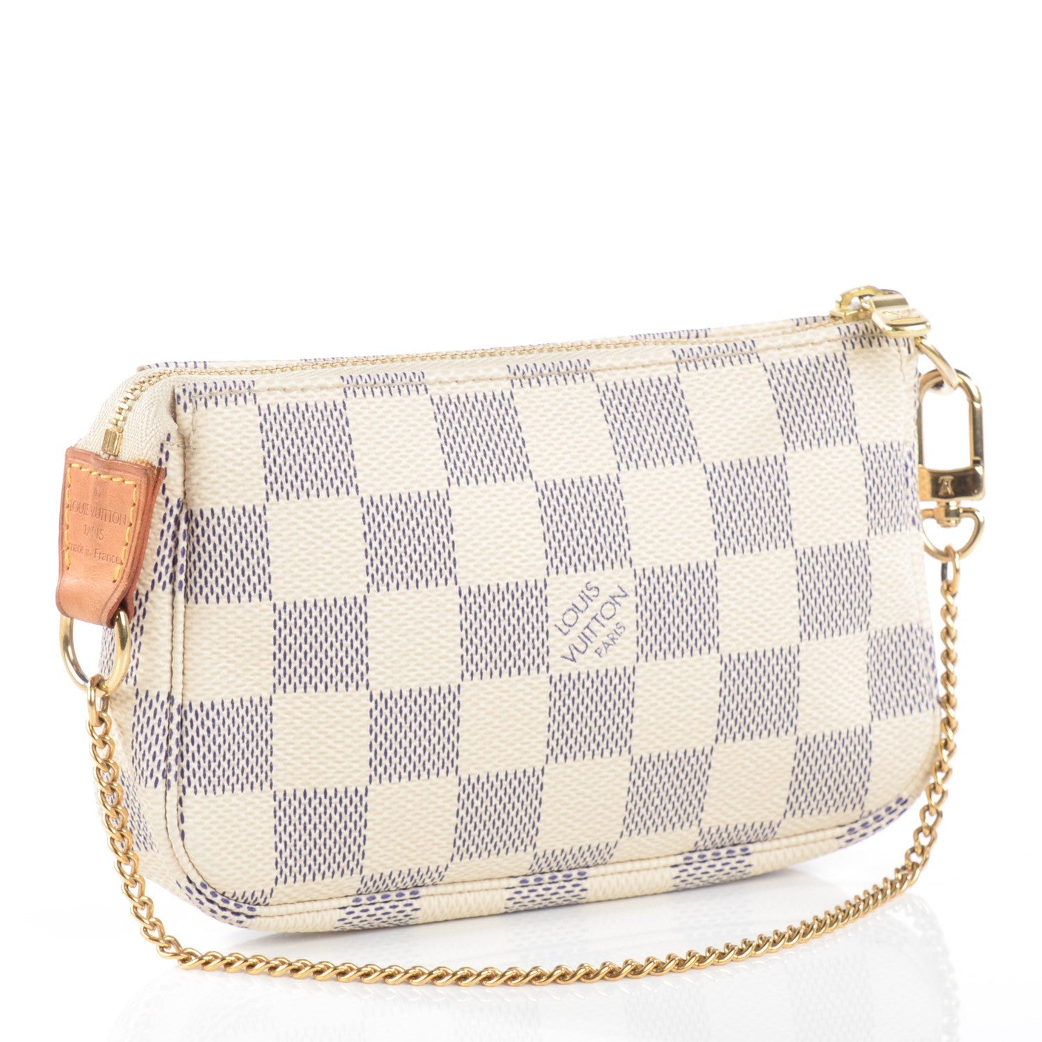Louis Vuitton Damier Azur Mini Pochette Accessories 3 of 7