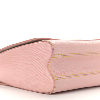 Louis Vuitton Epi Twist Shoulder Bag MM Rose Ballerine 8 of 15