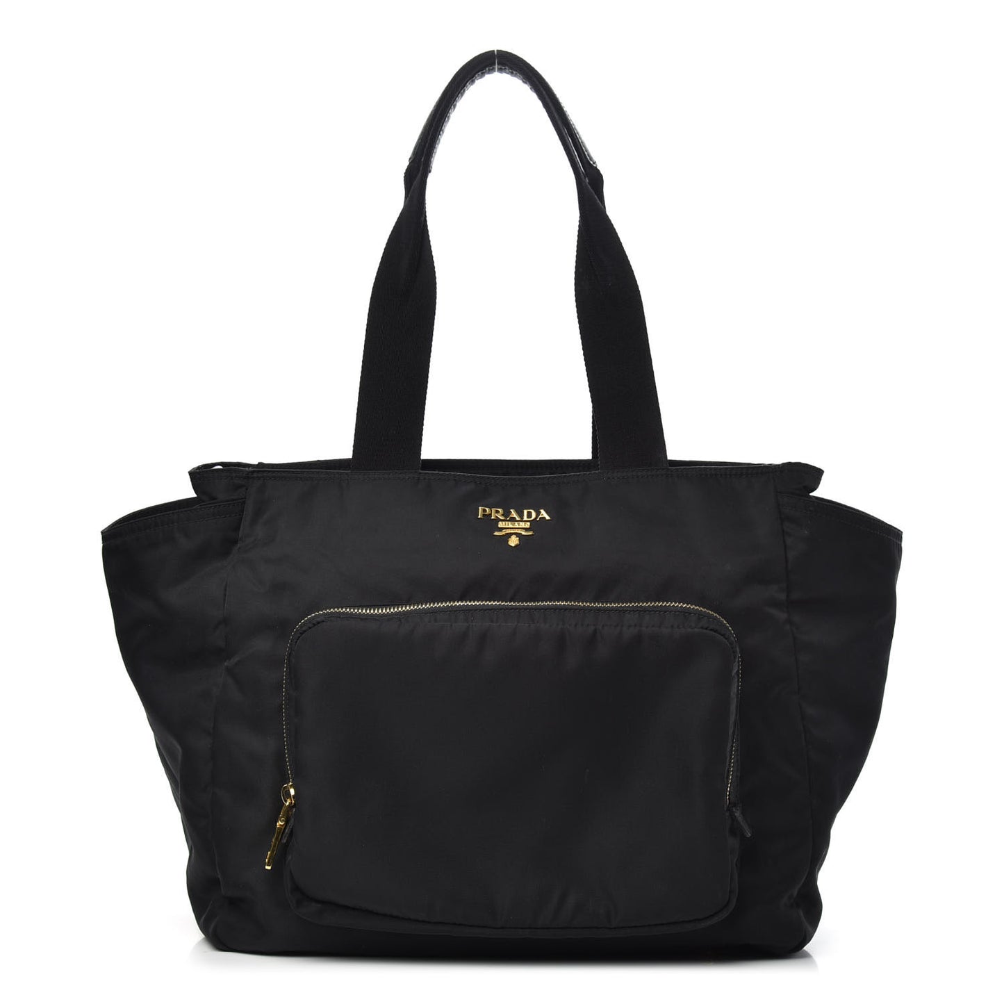 Tessuto Nylon Diaper Bag Black