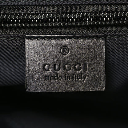 Gucci GG Supreme Monogram Web Messenger Bag Black 5 of 8