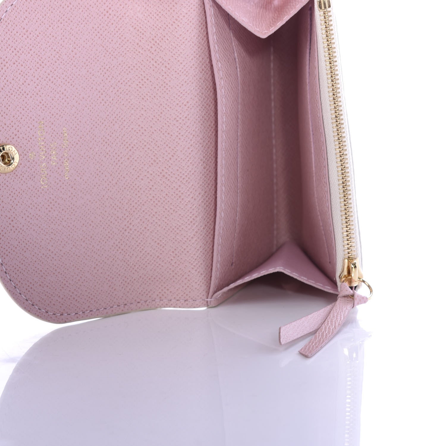 Louis Vuitton Damier Azur Rosalie Coin Purse Rose Ballerine 5 of 8
