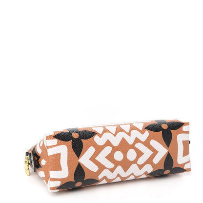 Louis Vuitton Monogram Giant Crafty Cosmetic Pouch Crème Caramel 3 of 5
