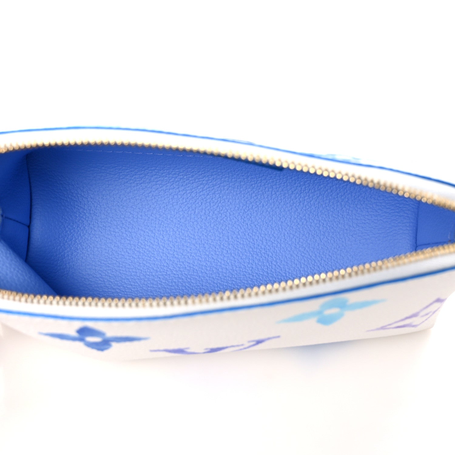 Louis Vuitton Monogram Giant By The Pool Cosmetic Pouch PM Blue 5 of 6