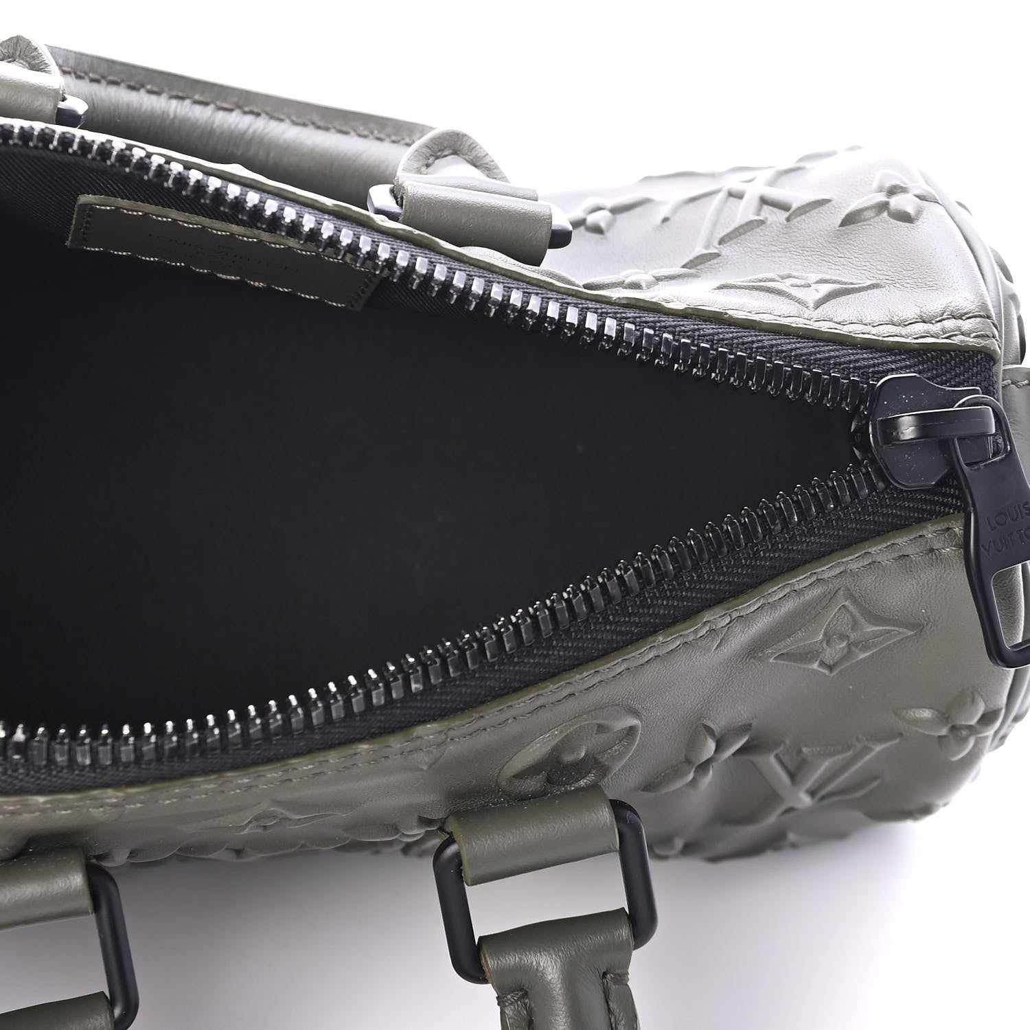 Louis Vuitton Monogram Seal Keepall XS Khaki 4 of 4