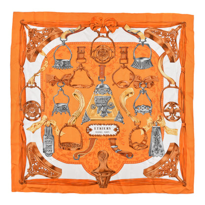 Hermes Silk Etriers Scarf 90 1 of 5
