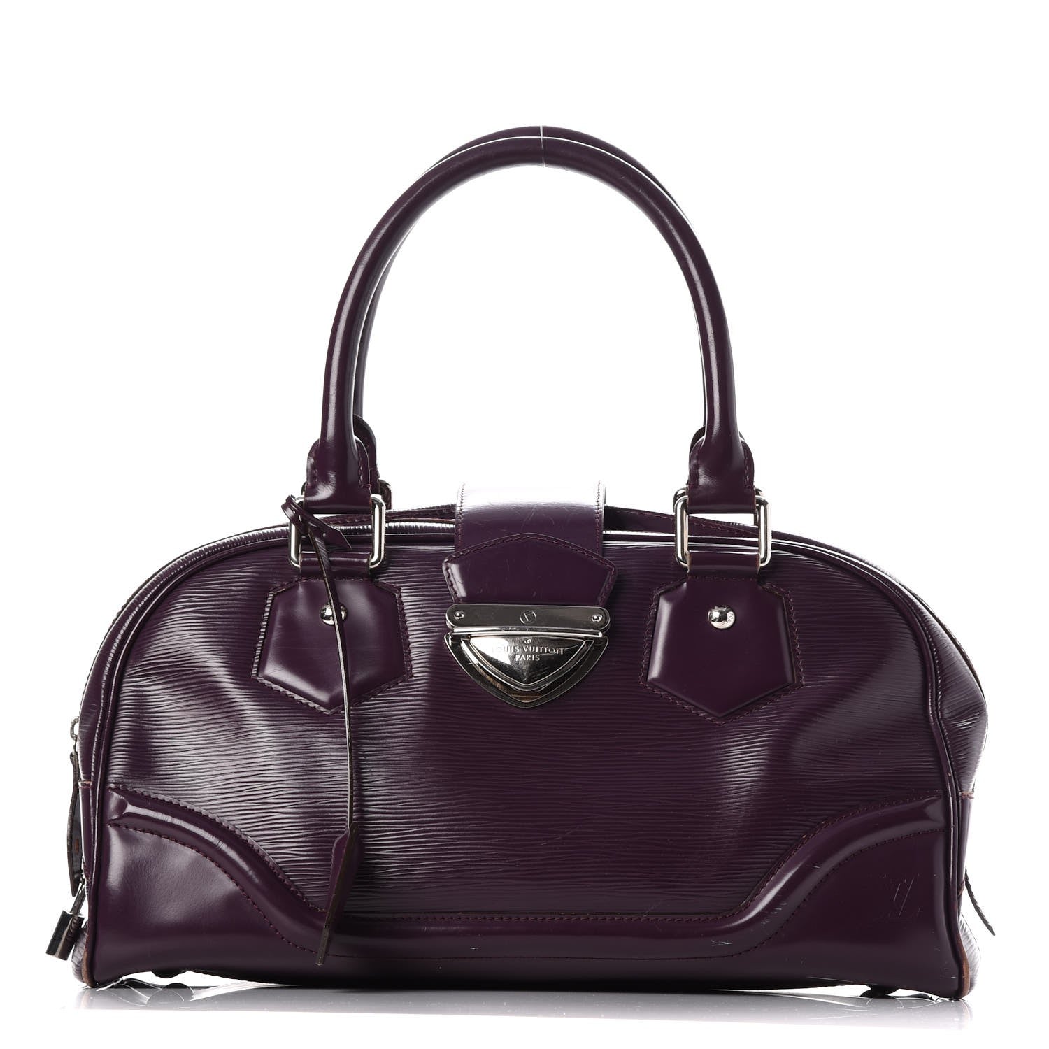 Louis Vuitton Epi Bowling Montaigne GM Cassis 1 of 22
