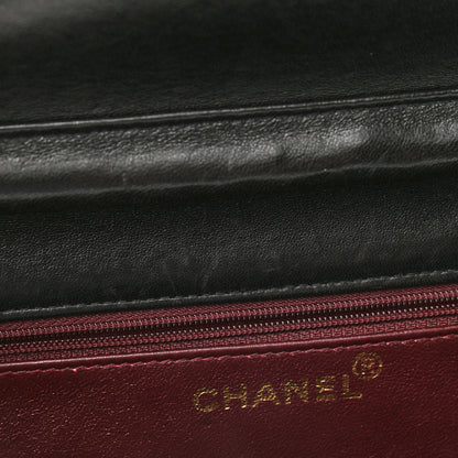 Chanel Lambskin Quilted Small Single Flap Black 5 of 9