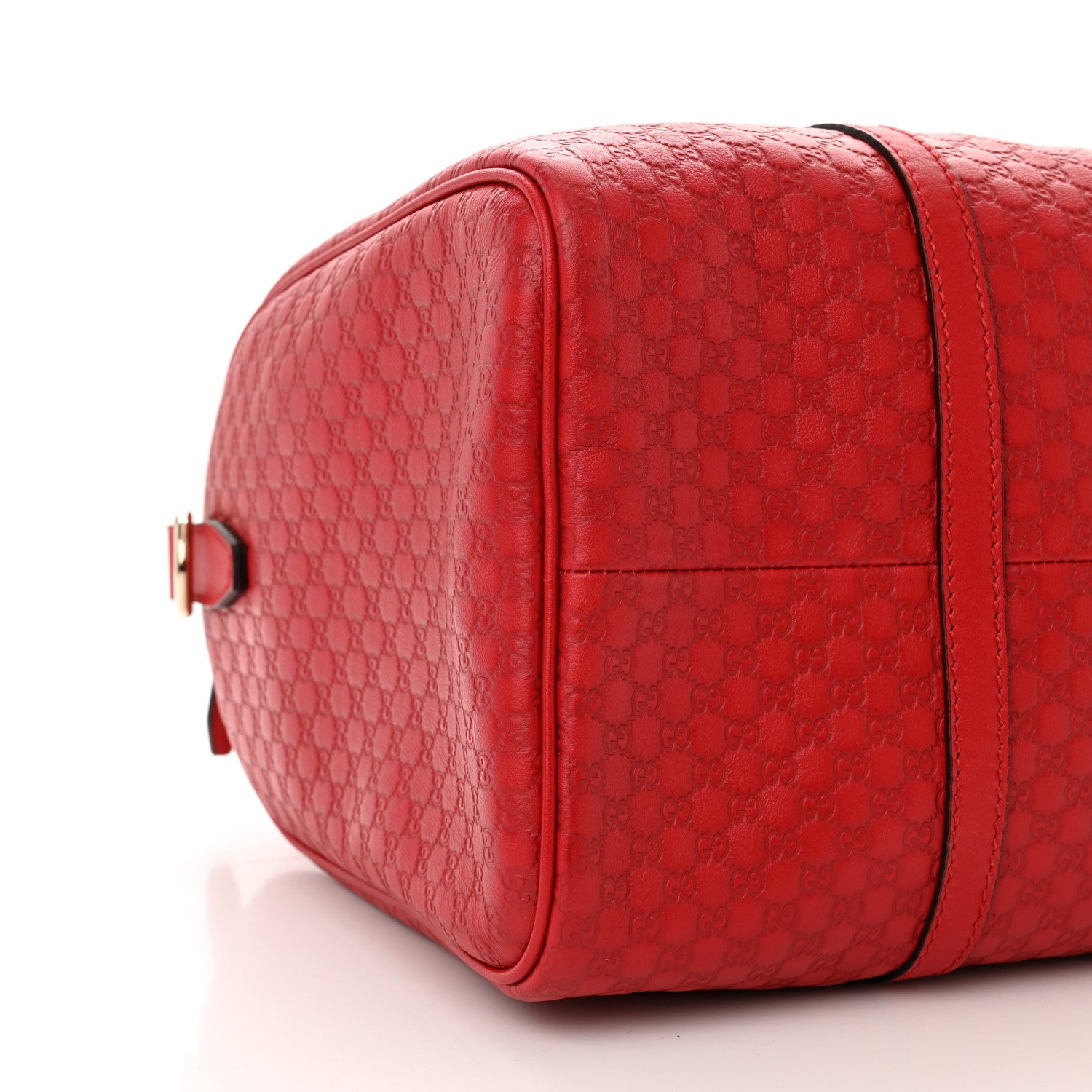 Gucci Soft Microguccissima Medium Nice Boston Red 9 of 11