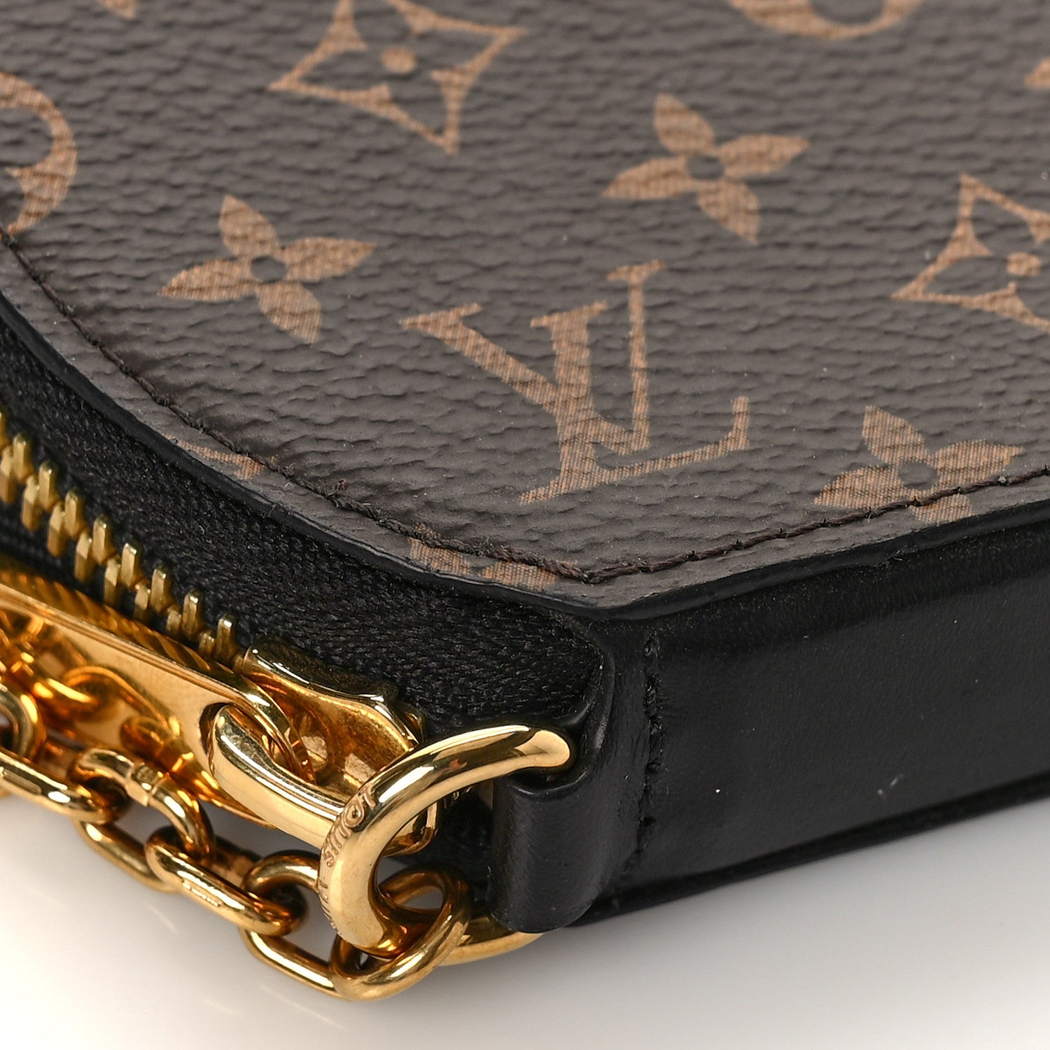 Louis Vuitton Calfskin Monogram Micro Boite Chapeau Black 7 of 8