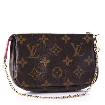 Louis Vuitton Monogram 2020 Christmas Animation Roller Coaster Mini Pochette Accessories Pivoine 3 of 10