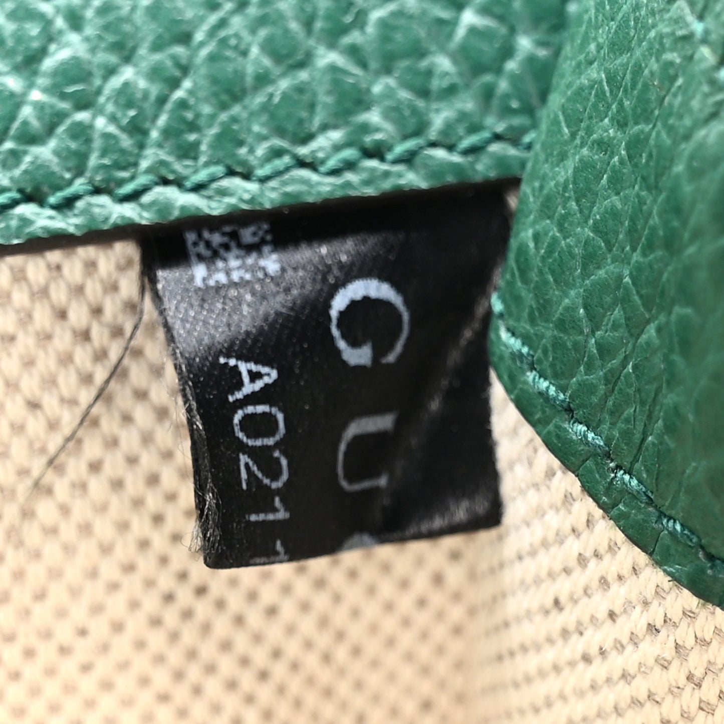 Dollar Calfskin Crystal Medium Dionysus Shoulder Bag Emerald