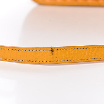 Goyard Goyardine Belvedere MM Messenger Bag Yellow 18 of 21