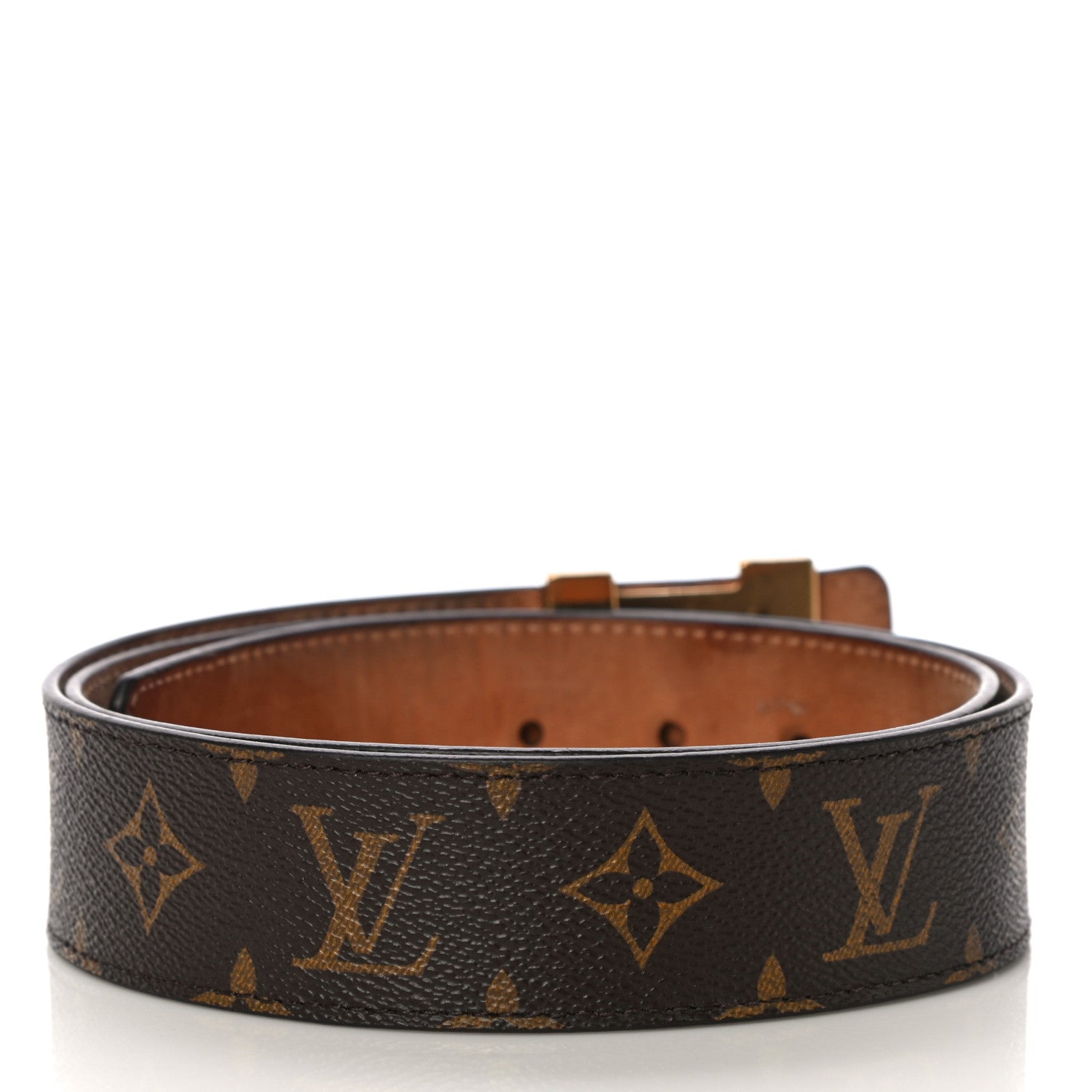 Louis Vuitton Monogram 40mm LV Initiales Belt 90 36 3 of 12