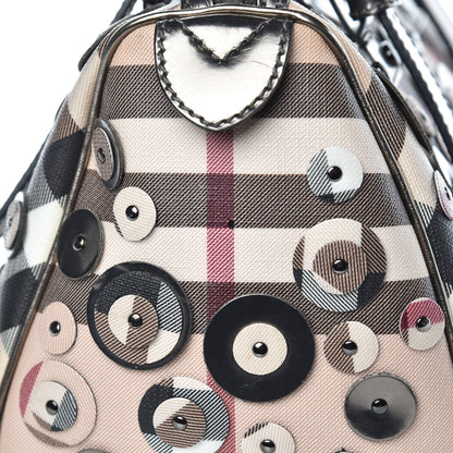 Burberry Supernova Check Embellished Bowler 16 of 19