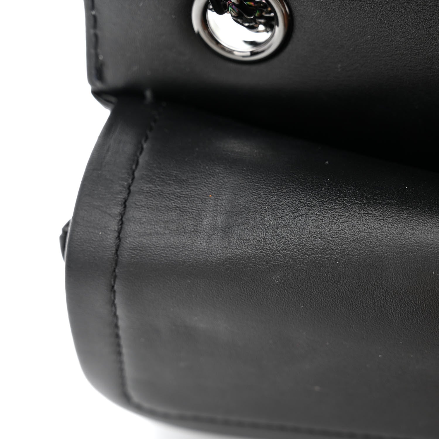 Chanel Patent Calfskin Quilted 2.55 Reissue 225 Flap So Black 11 of 12