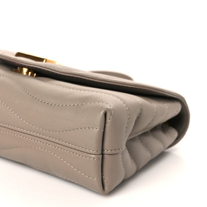 Louis Vuitton Calfskin LV New Wave Chain Bag Taupe 8 of 8