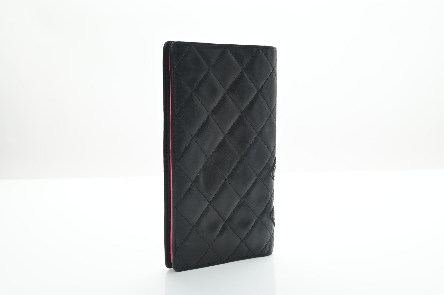 Chanel Calfskin Quilted Cambon Yen Wallet Black 5 of 25