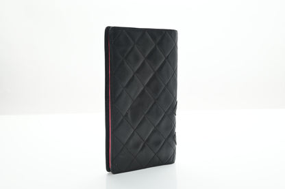 Chanel Calfskin Quilted Cambon Yen Wallet Black 5 of 25