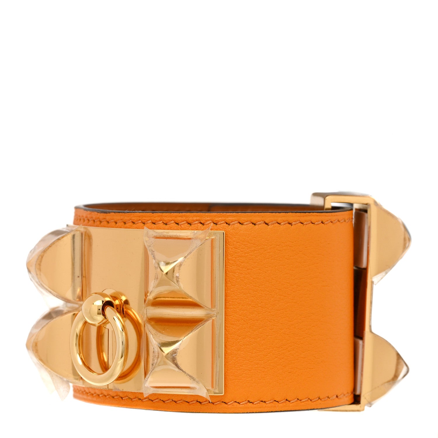 Hermes Swift Collier De Chien CDC Bracelet XS Orange 1 of 6