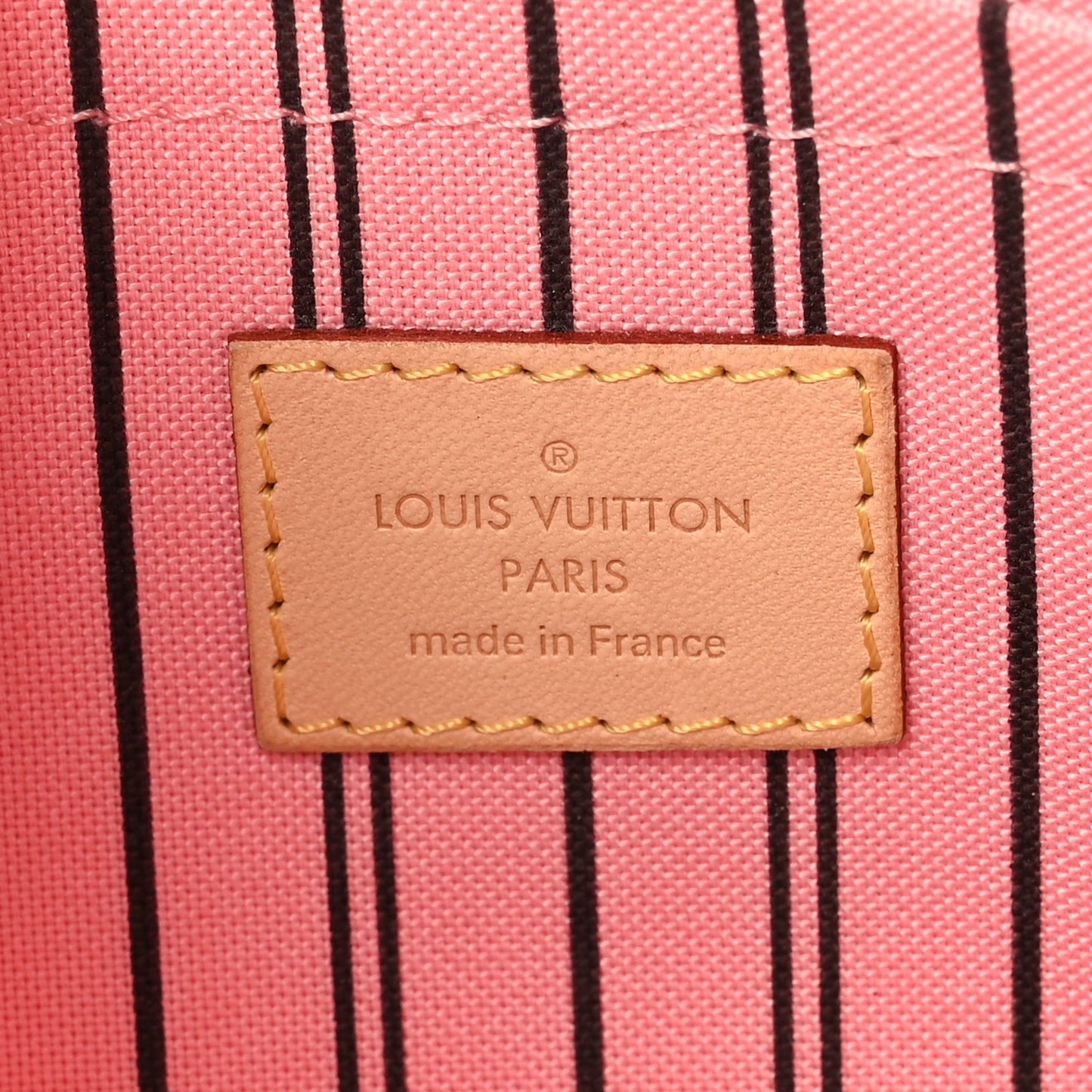 Monogram Neverfull MM GM Pochette Rose Ballerine