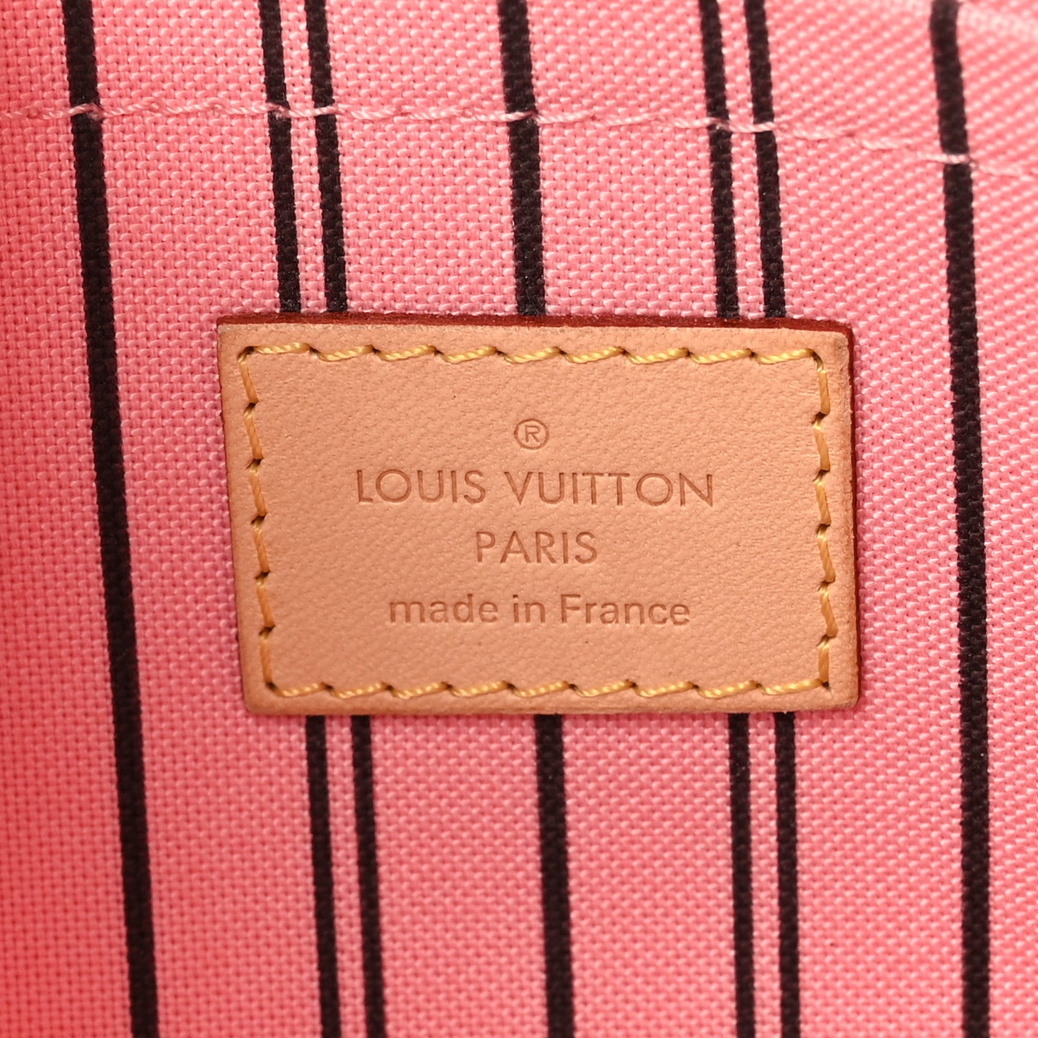 Louis Vuitton Monogram Neverfull MM GM Pochette Rose Ballerine 6 of 8