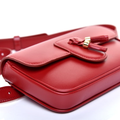 Celine Smooth Calfskin Tassel Belt Bag Red 6 of 9