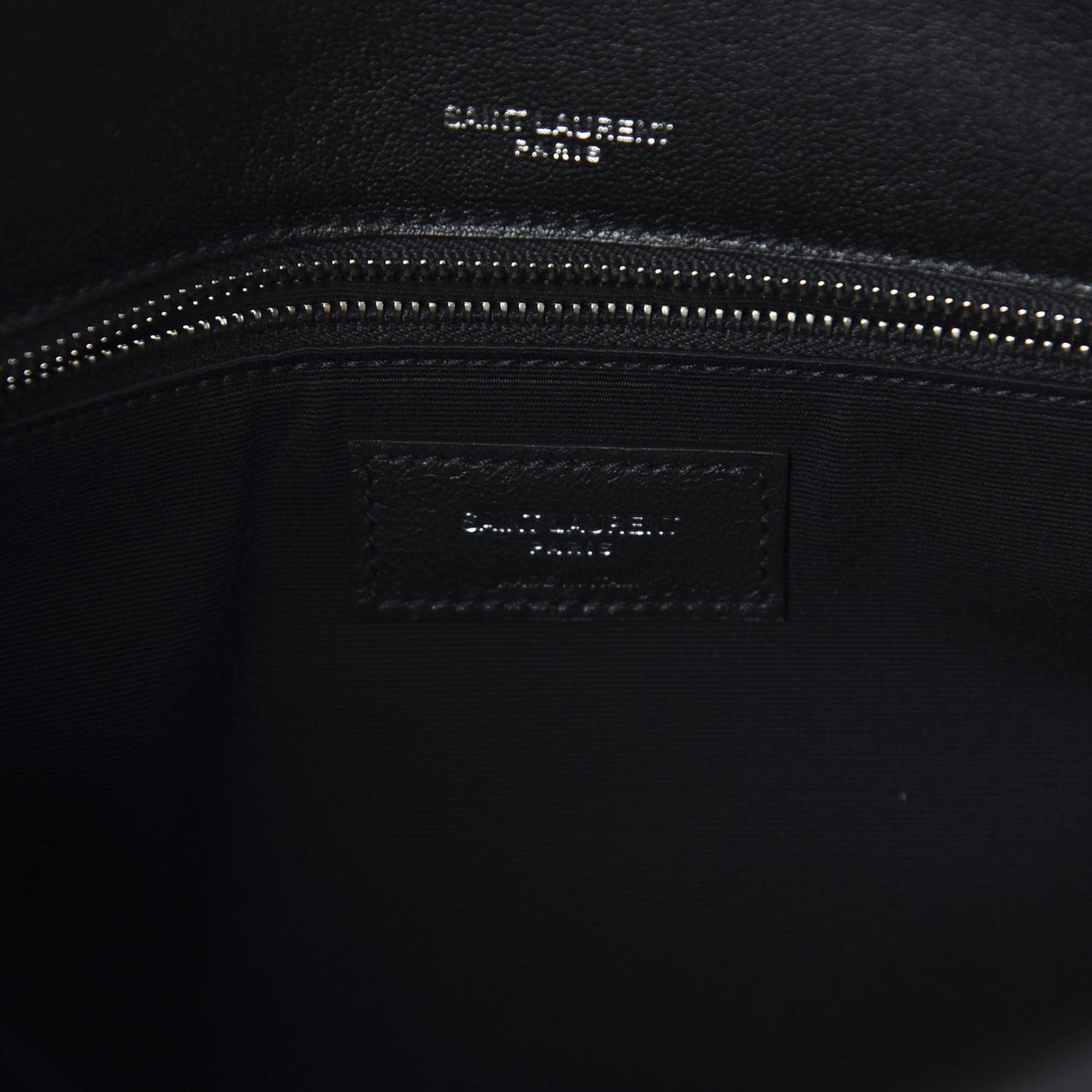 Lambskin Matelasse Monogram Microstud Medium Niki Chain Satchel Black