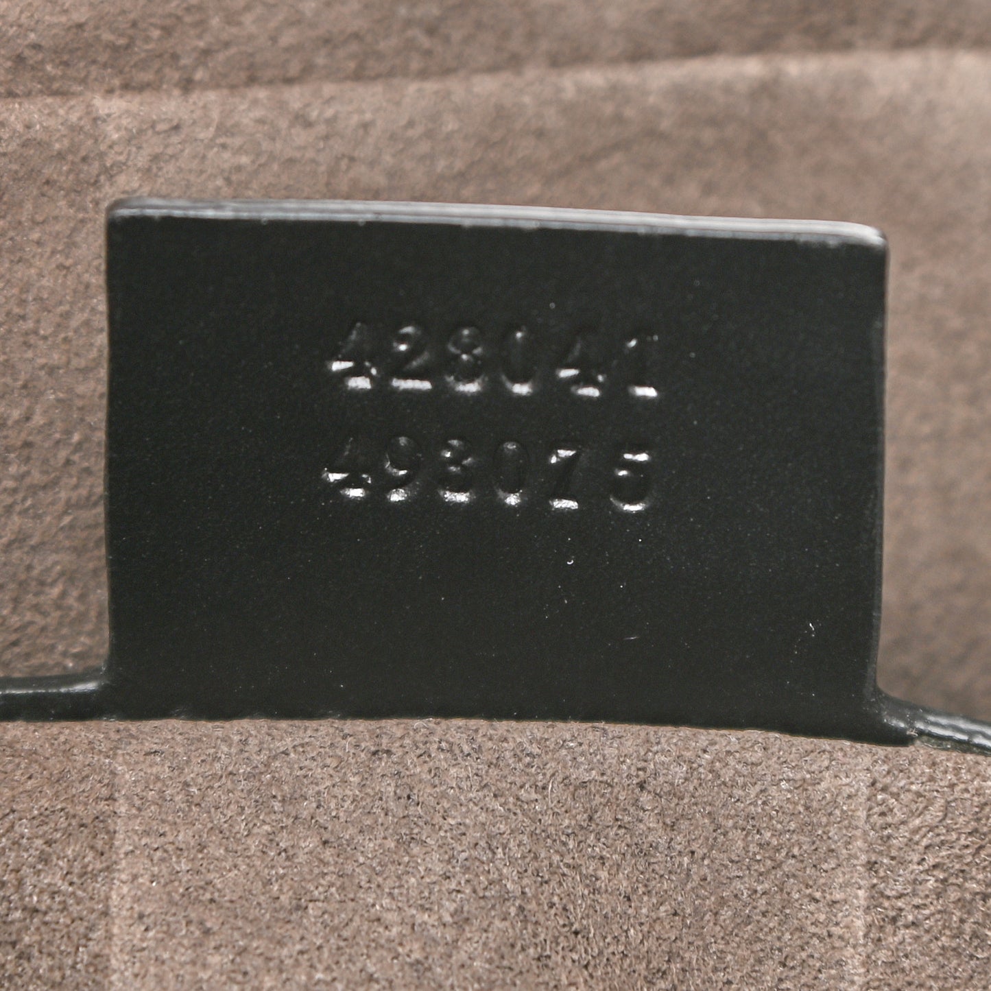 Guccissima Signature Briefcase Black