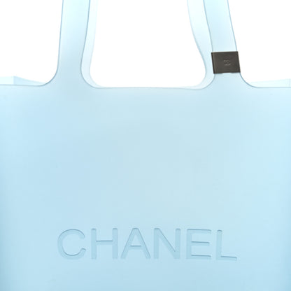 Chanel Jelly Rubber Tote Blue 8 of 10