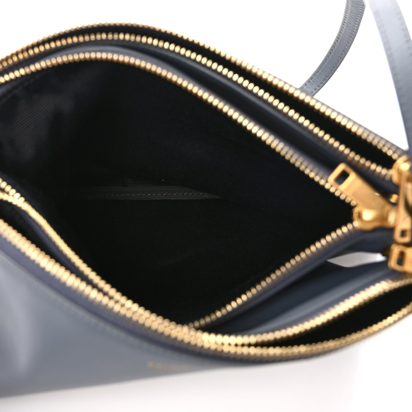 Lambskin Large Trio Crossbody Bag Medium Grey