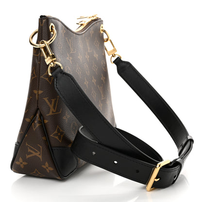 Louis Vuitton Monogram Odeon PM Black 3 of 12
