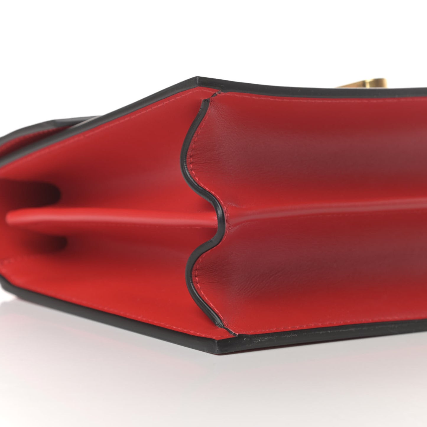 Calfskin LargeElisa Shoulder Bag Loubi