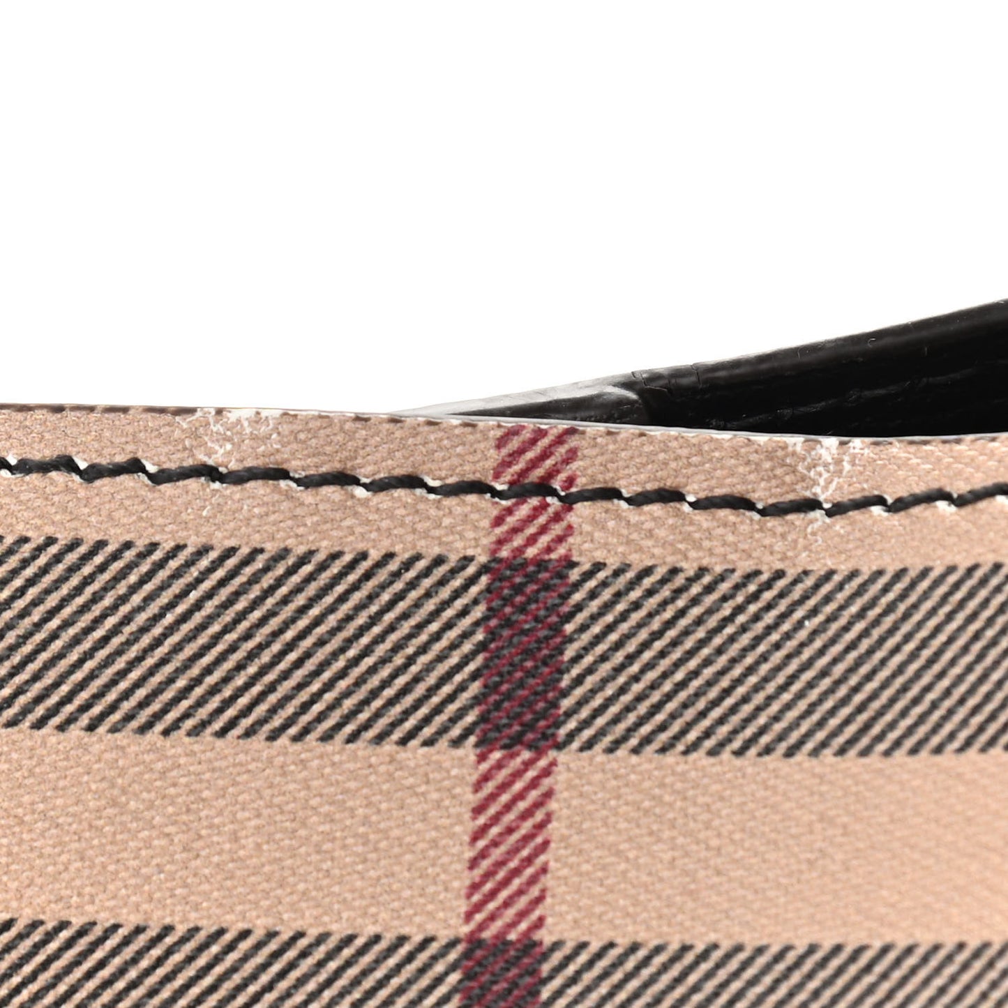 Haymarket Check Colours Small Lorne Bucket Crossbody Black