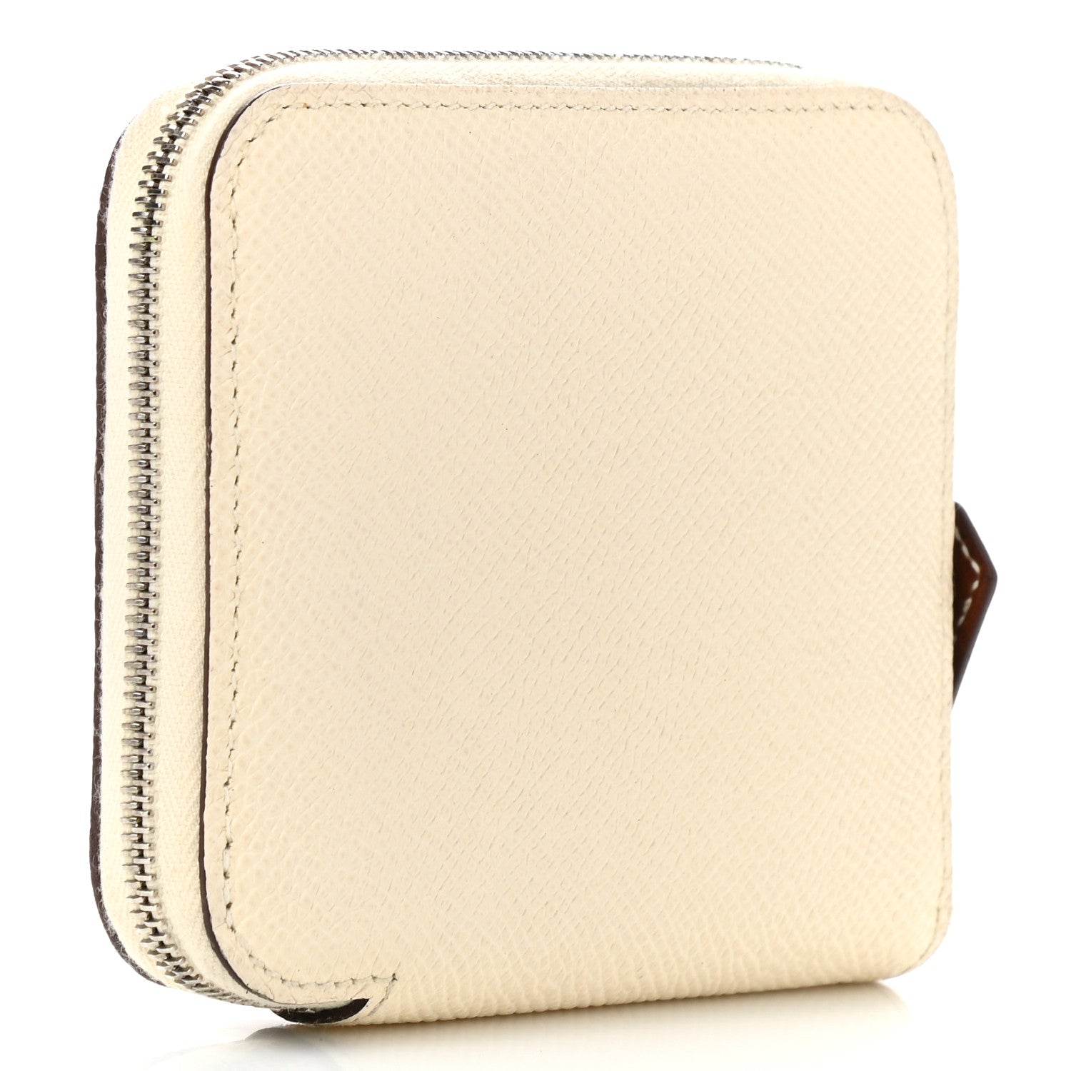 Hermes Epsom Silk'in Compact Wallet Nata 3 of 8