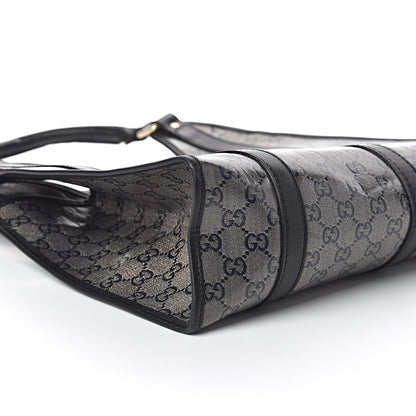 Gucci Crystal Monogram Medium Joy Shoulder Bag Black 8 of 10