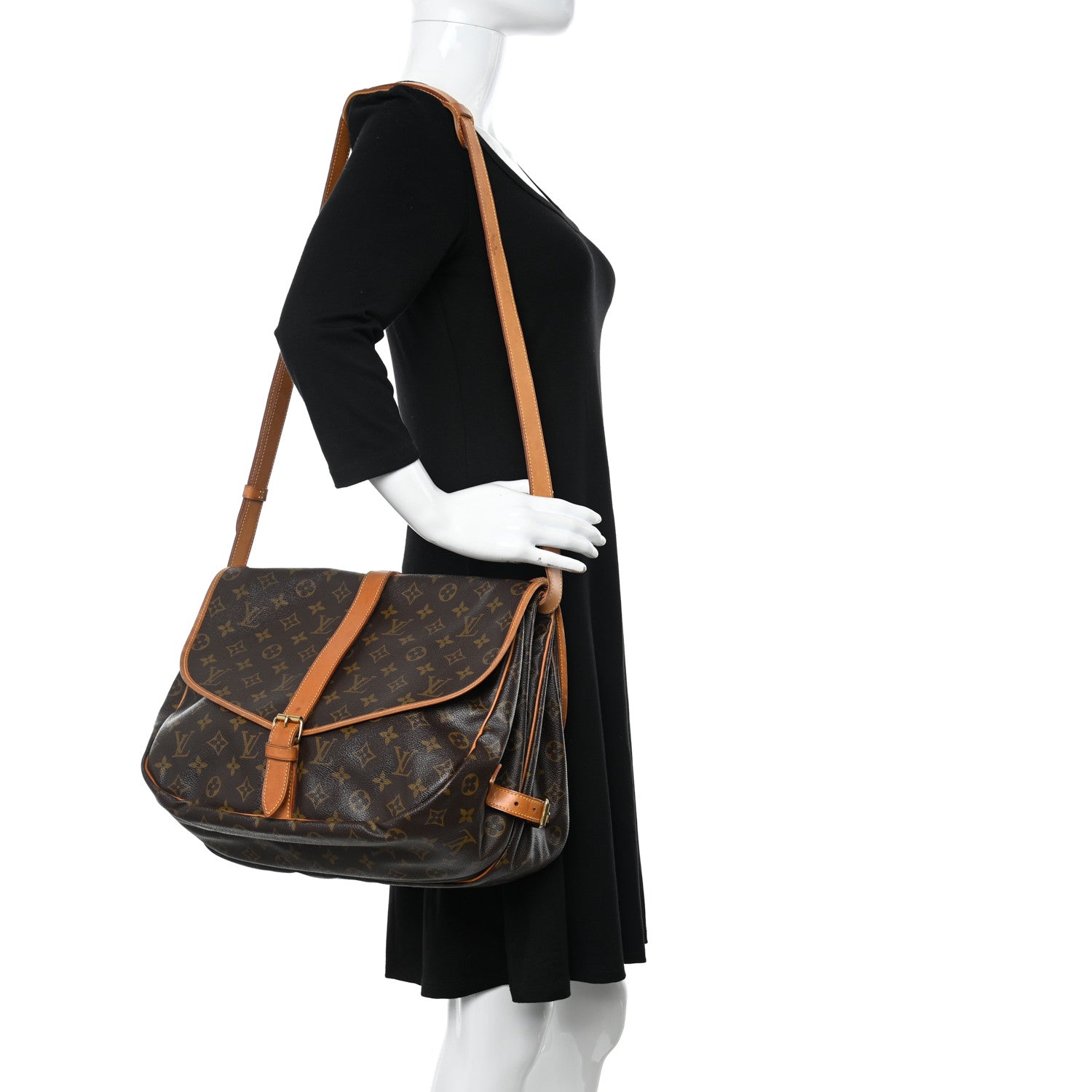 Louis Vuitton Monogram Saumur 35 2 of 11
