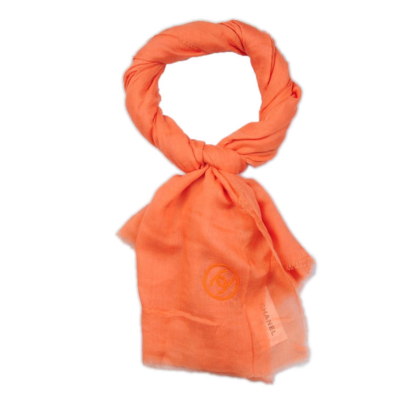 Modal Cashmere Sequins CC Scarf Orange