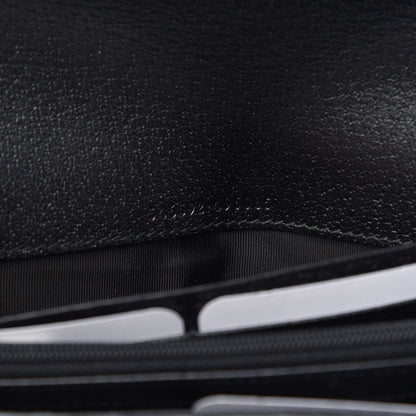Gucci Calfskin Web Ophidia Wallet On Chain Black 6 of 11
