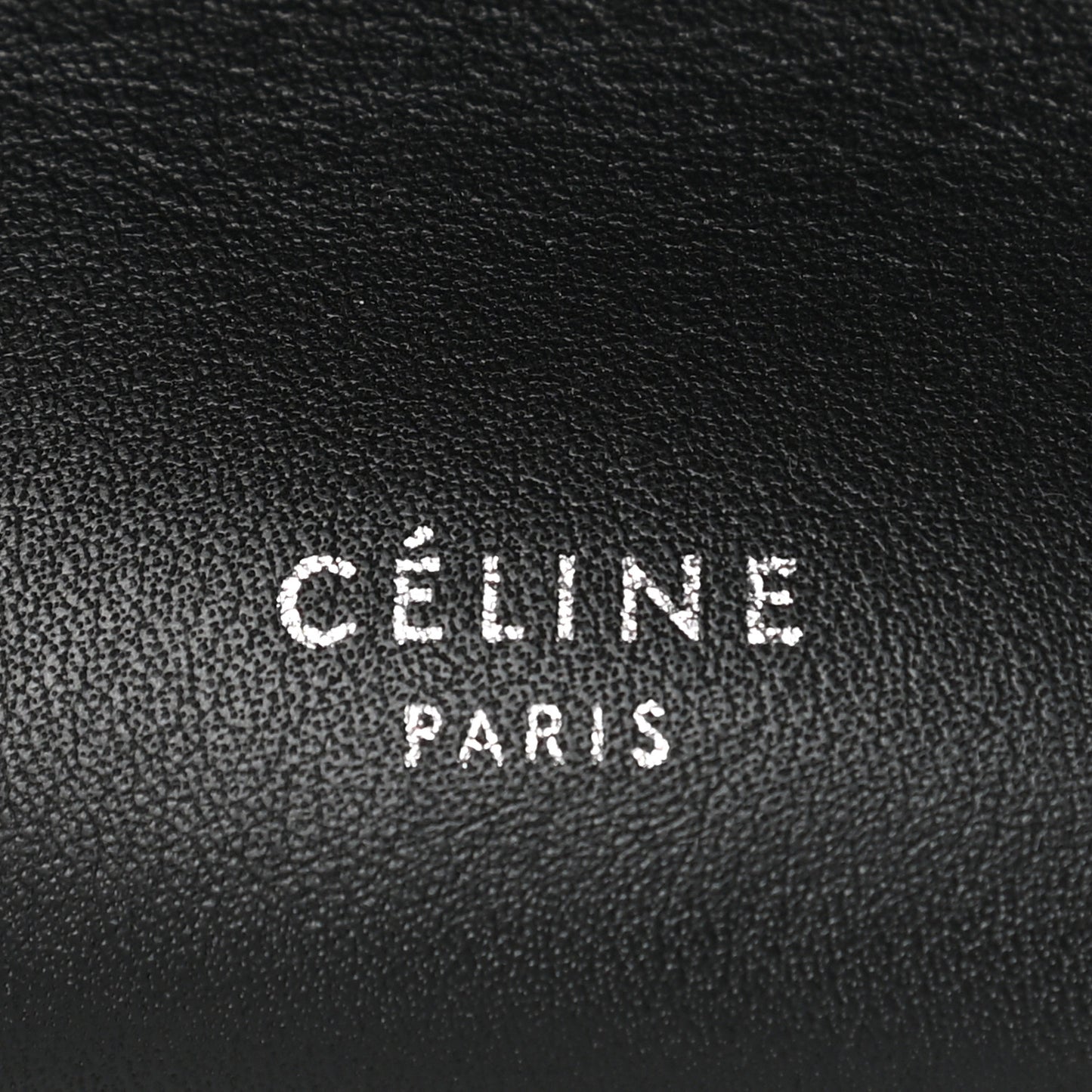 Smooth Calfskin Long Strap Big Bag Bucket Black