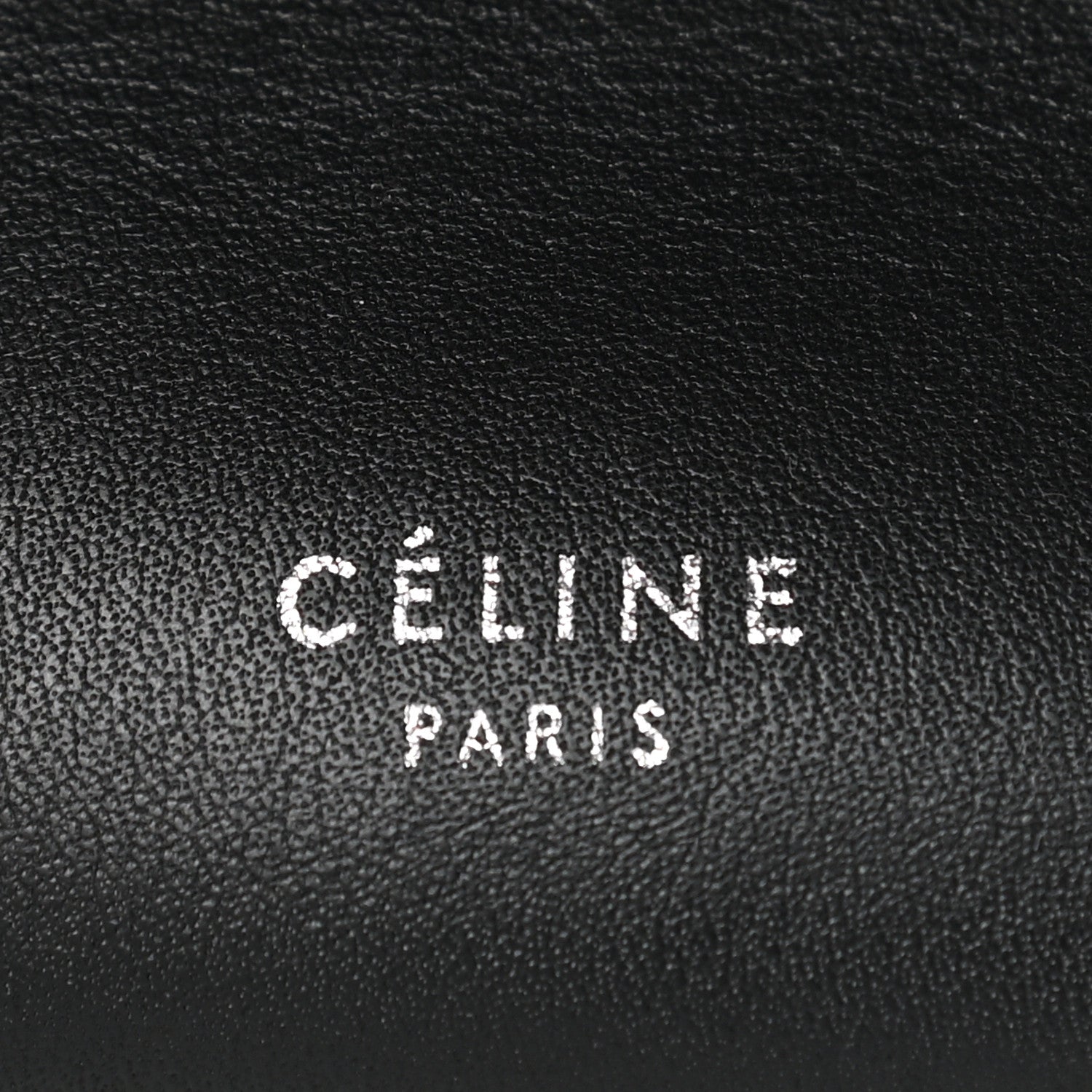Celine Smooth Calfskin Long Strap Big Bag Bucket Black 11 of 21