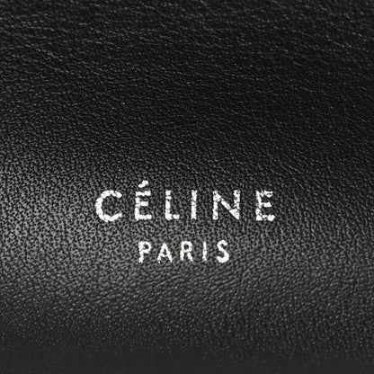 Celine Smooth Calfskin Long Strap Big Bag Bucket Black 11 of 21