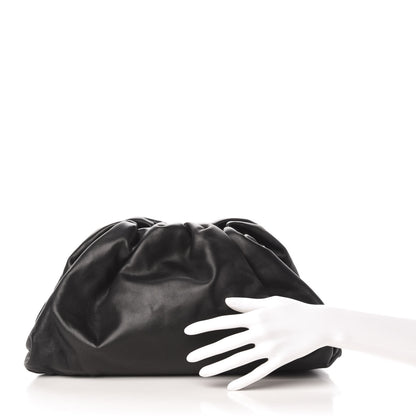 Bottega Veneta Smooth Butter Calf The Pouch Oversized Clutch Black 2 of 13