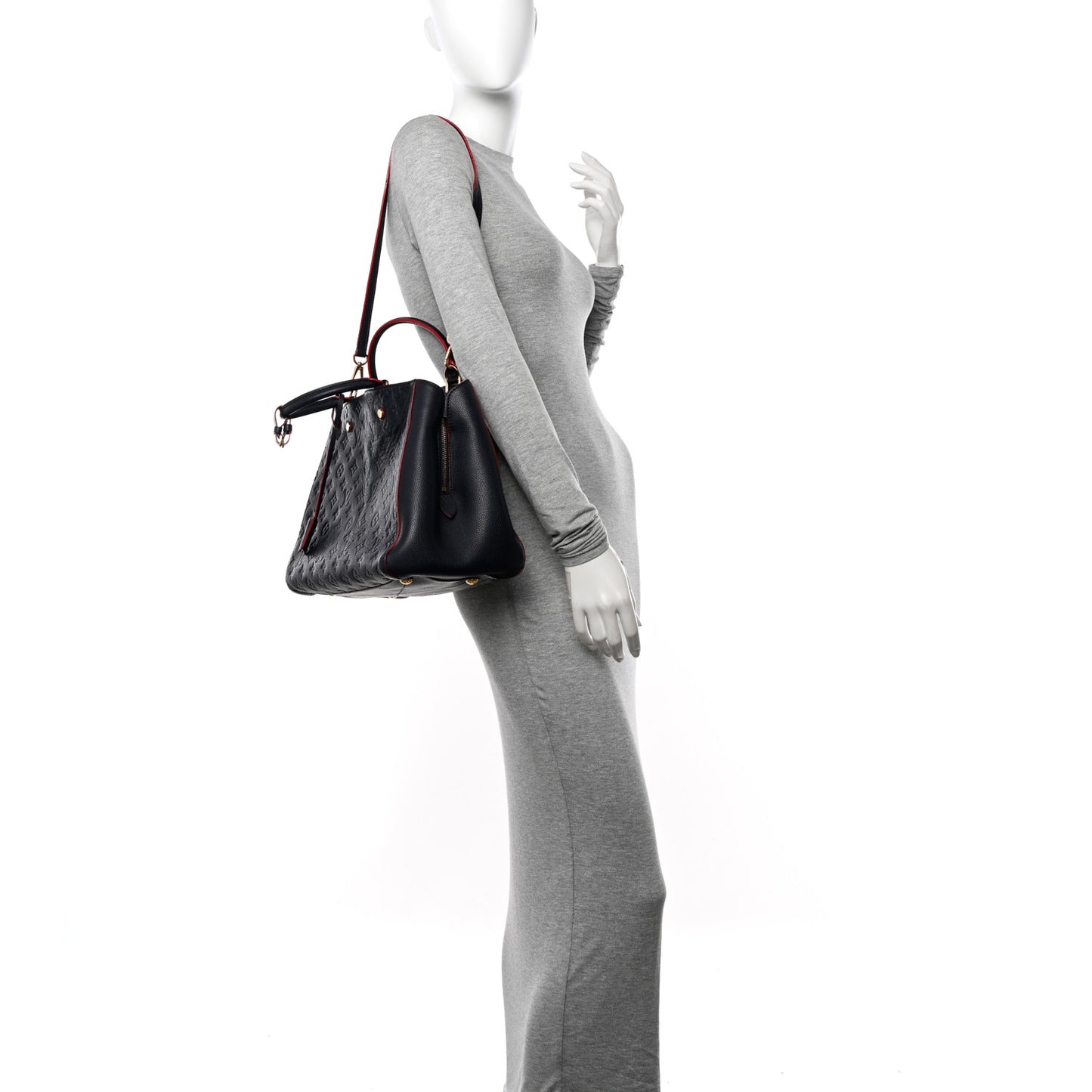 Empreinte Montaigne GM Marine Rouge