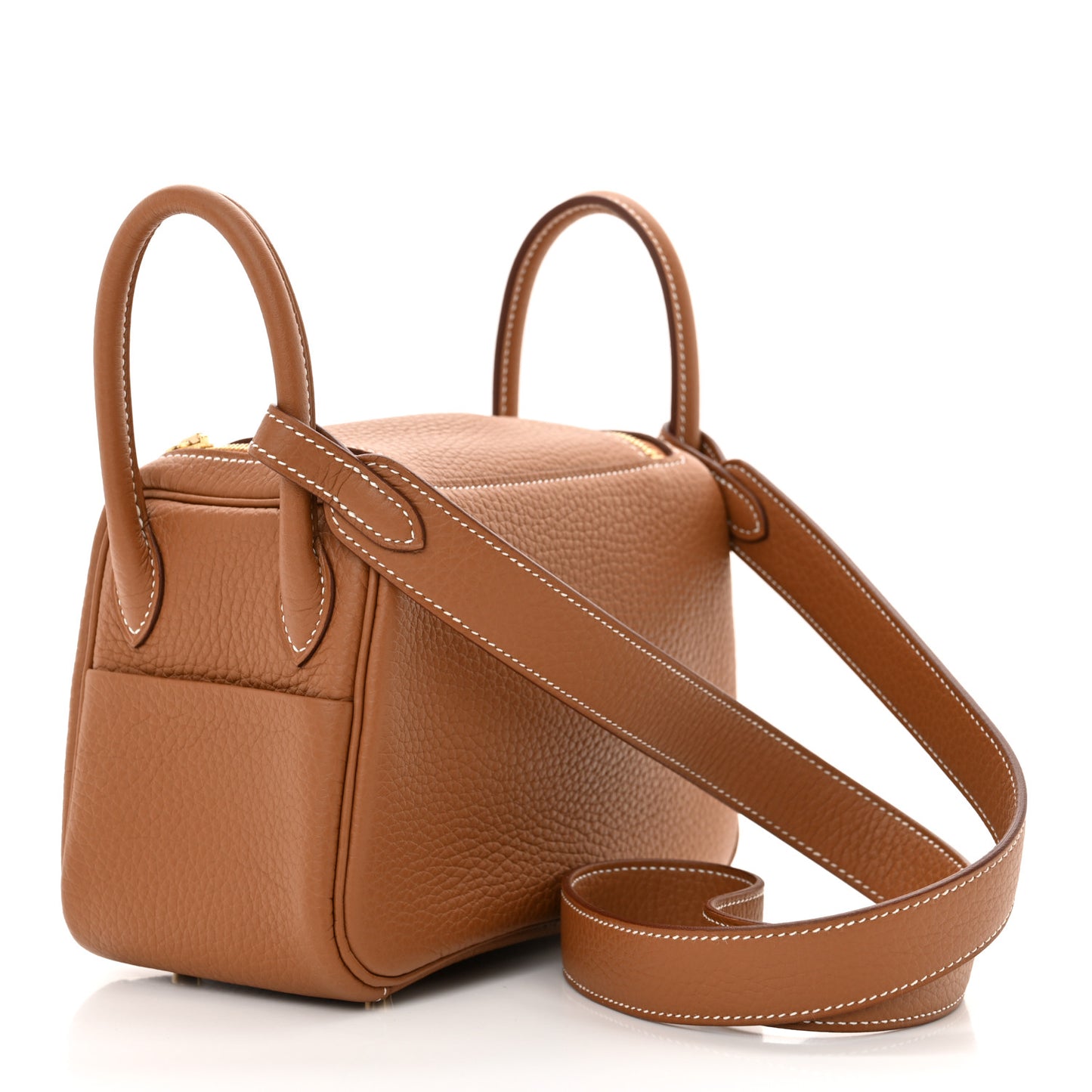 Taurillon Clemence Mini Lindy 20 Gold