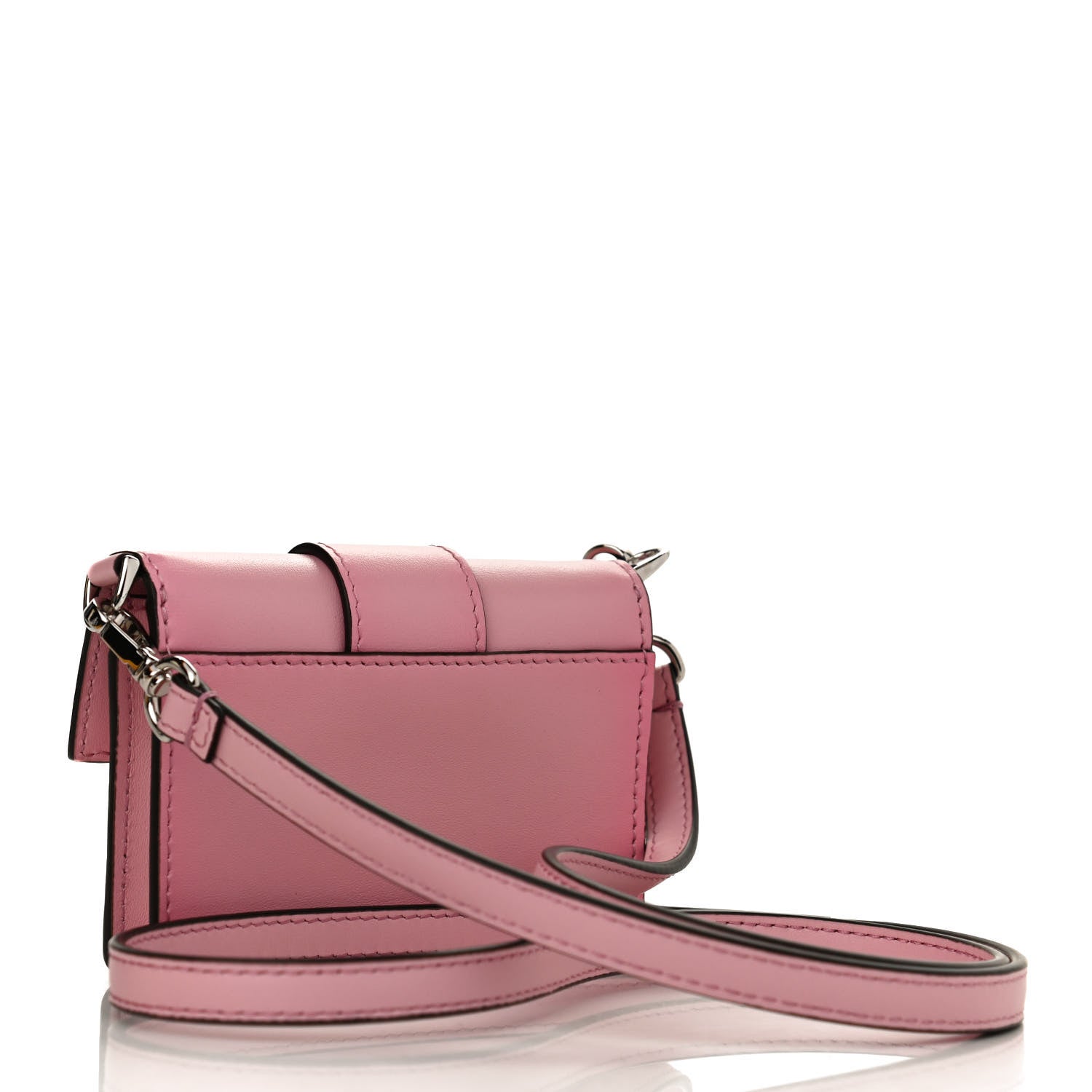 Fendi Vitello King Tamponato Micro Flat Baguette Acquerello 3 of 12