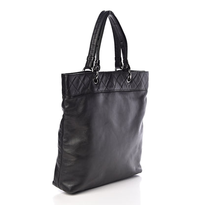 Chanel Lambskin CC Shoulder Bag Black 3 of 10