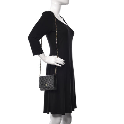 Chanel Caviar Quilted Wallet On Chain WOC Black 2 of 11