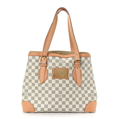 Louis Vuitton Damier Azur Hampstead MM 1 of 8