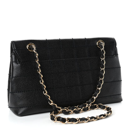 Chanel Caviar Square Stitched Small Flap Black 2 of 4