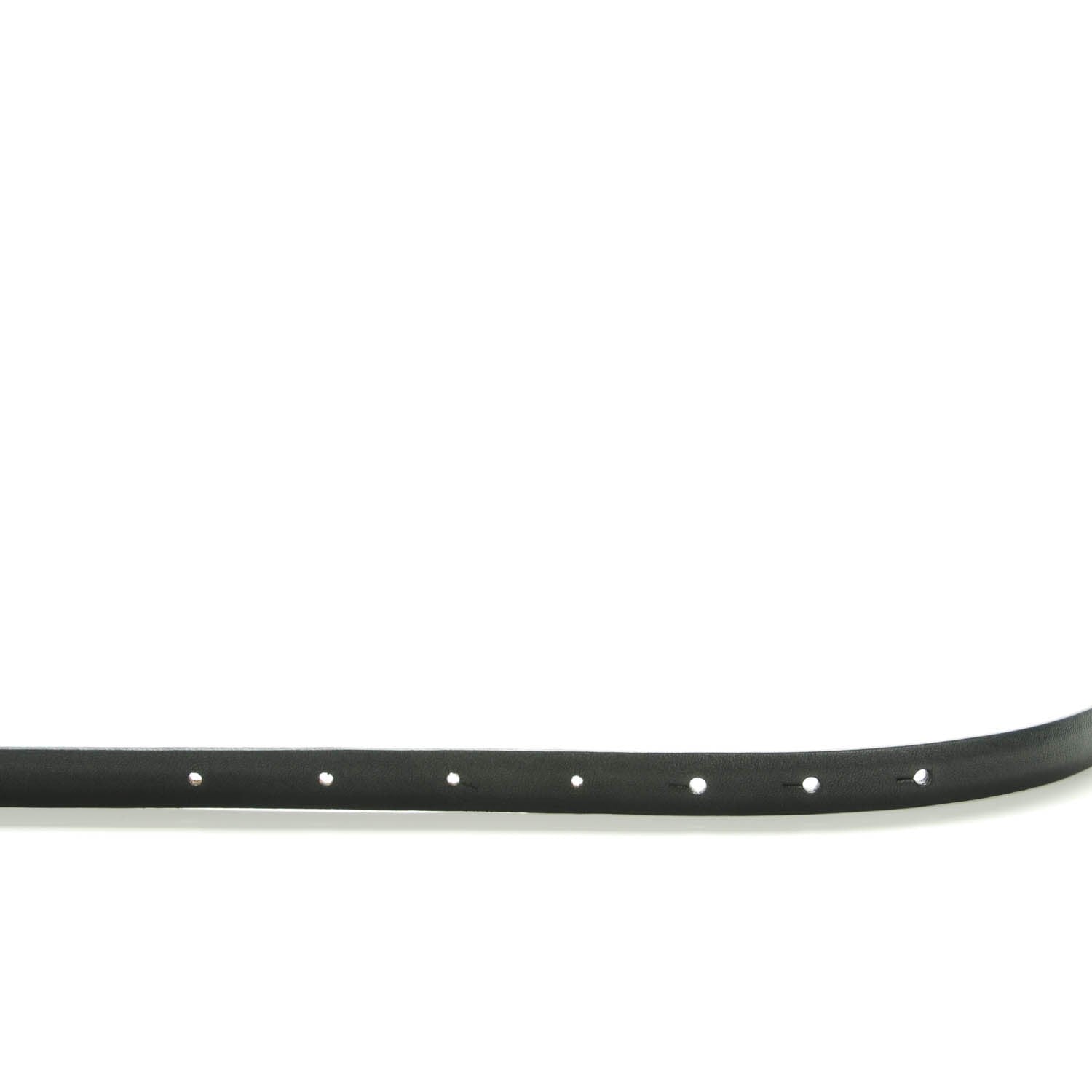 Chanel Lambskin CC Logo Skinny Belt 90 36 Black 7 of 7